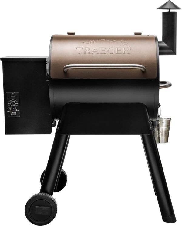 Traeger Grills Pro 22 Electric Wood Pellet Grill and Smoker, Bronze – Bild 2