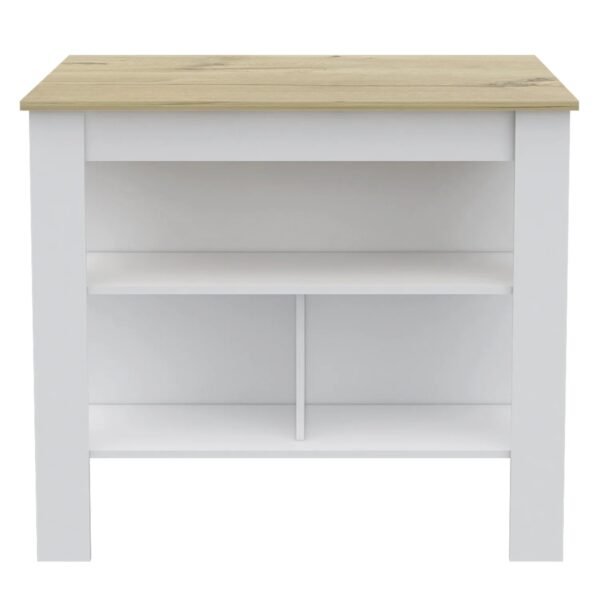 XCJDILAO Rockaway 3- Kitchen Island and Light Oak – Bild 3