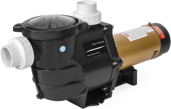 XtremepowerUS 2HP In-Ground Swimming Pool Pump Variable Speed 2" Inlet 230V High Flo w/ Slip-On Fitting – Bild 2