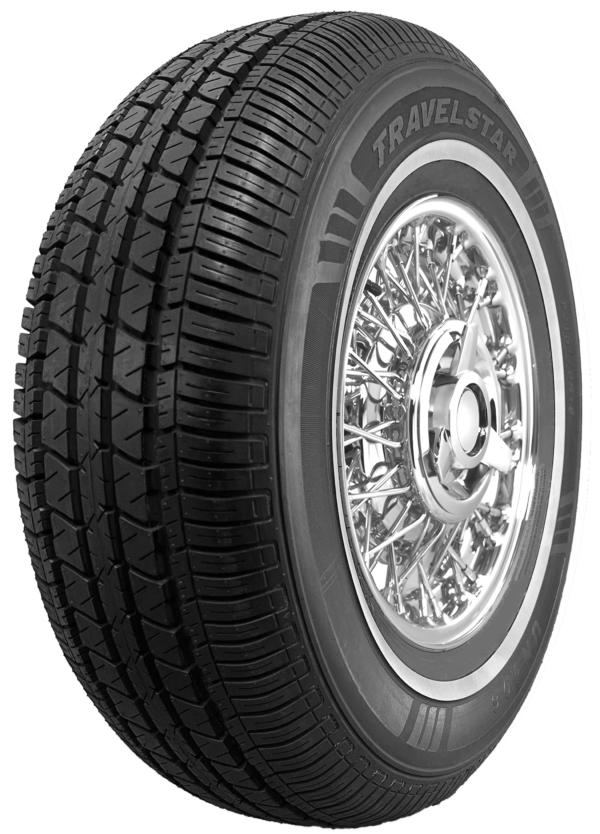 Travelstar UN106 All Season 175/75R14 86T Passenger Tire 175/75/14,White Wall 14mm(Tire Only)