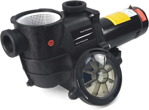 XtremepowerUS 2HP In-Ground Swimming Pool Pump Variable Speed 2" Inlet 230V High Flo w/ Slip-On Fitting – Bild 8