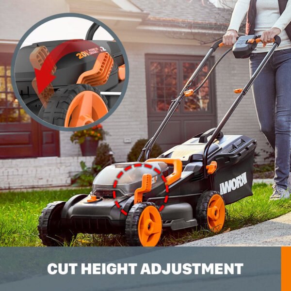 Worx 40V Power Share 4.0Ah 14" Cordless Lawn Mower (Battery and Charger Included) – Bild 3
