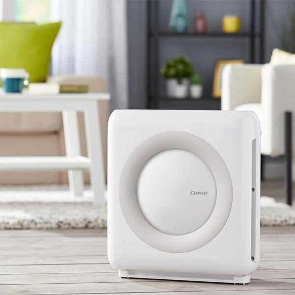 True HEPA Purifier with Air Quality Monitoring, Auto, Timer, Filter Indicator, and Eco Mode, 16.8 x 18.3 x 9.7, White – Bild 5