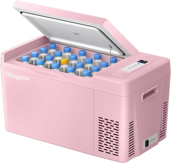 12 Volt Refrigerator 12V Car Fridge 30 Quart Portable Freezer Compressor Cooler -7℉~50℉ Compressor Freezer, 12/24V DC 110~240 Volt AC, for Truck RV SU – Bild 48
