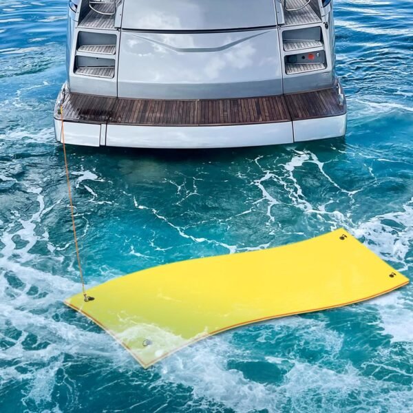 18 x 6 Ft Outdoor Floating Water Mat for Adult Beach Lake Ocean Swimming Pool Large Size 3 Layer Tear Resistant XPE Foam Giant Swim Tanning Float Island Pad Raft Recreation Hammock Lounger Blue – Bild 86