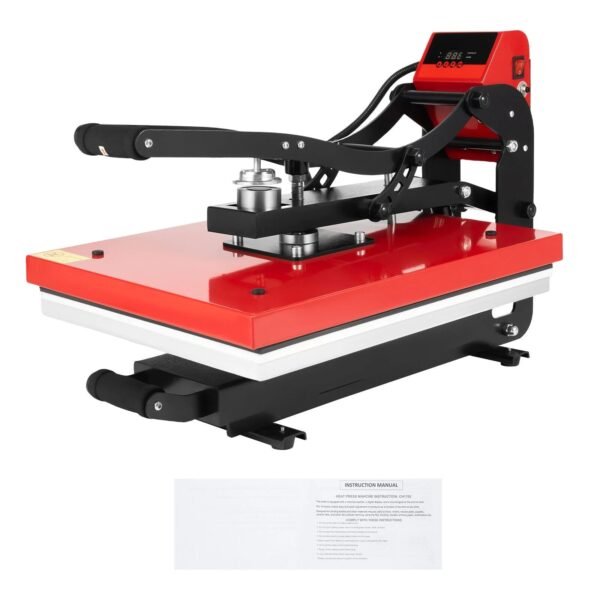 16" x 20" Clamshell Semi-Auto Open Heat Press Machine with Slide Out Function Heavy – Bild 16