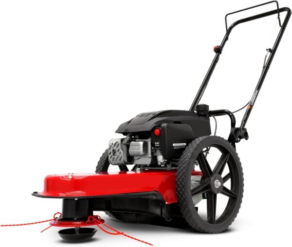 Walk Behind String Mower With 160cc Viper 4-Cycle Engine, 22” Cutting Diameter, 14” Never-Go-Flat Wheels, Easy Assembly, Adjustable Handlebar, Model # 40314 – Bild 8