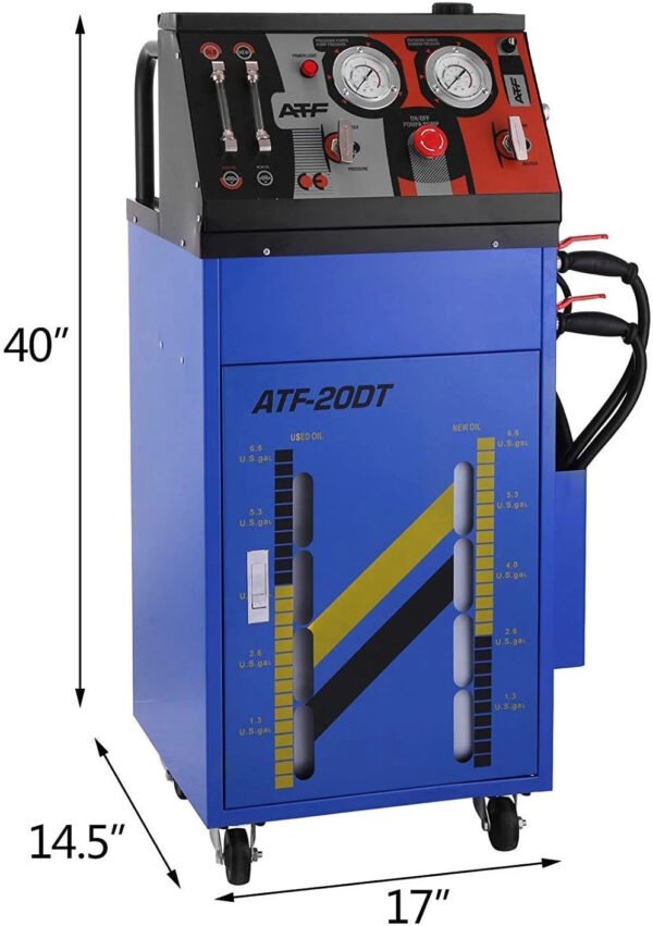VEVOR Flush Machine DC12V 0-60PSI Automatic Transmission Fluid Exchanger Heavy Duty Transmission Flush Machine for Small Gasoline Motor Car and Diesel Vehicle – Bild 2