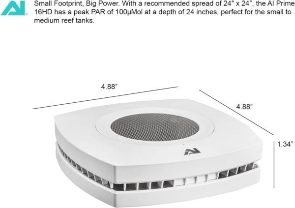 16 HD LED Saltwater Reef Aquarium Light - White – Bild 2