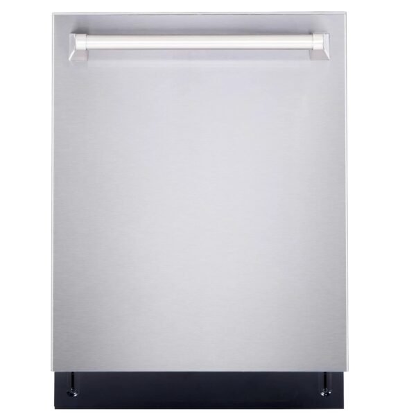 Cosmo 4 Piece Kitchen Appliance Packages with 30" Freestanding Electric Range 30" Wall Mount Hood 24" Built-in Integrated Dishwasher & French Door Refrigerator Kitchen Appliance Bundles – Bild 17