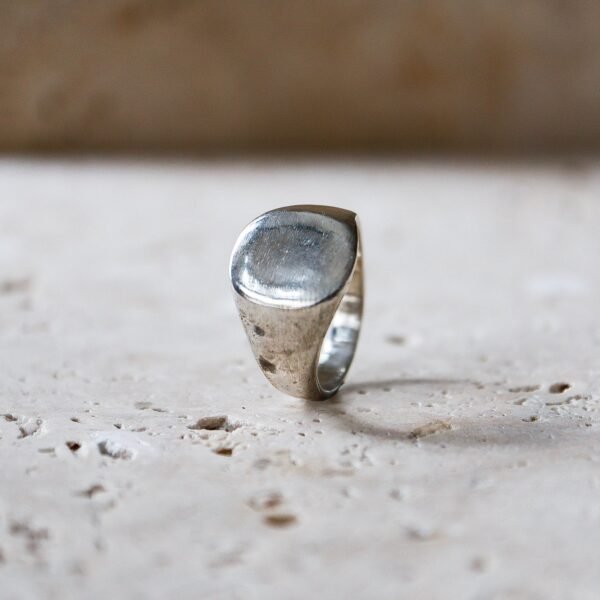 Siegelring 925 Sterling Silber handgemacht – Bild 5