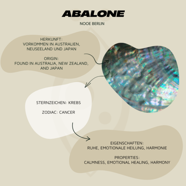 Großer Abalone Muschel Siegelring aus 925 Sterling Silber - Perlmutt Ring Statementring blau handgemacht – Bild 7