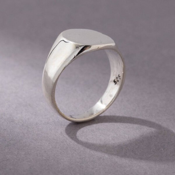 Siegelring 925 Sterling Silber handgemacht